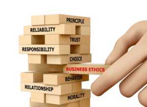 research topic about business ethics