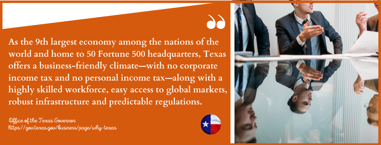 Texas - public business management schools - fact